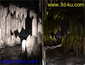 3D打印模型v176 Iray Crystal Cave的图片