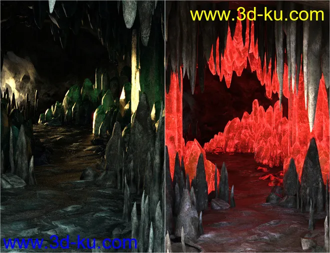 v176 Iray Crystal Cave模型的图片8