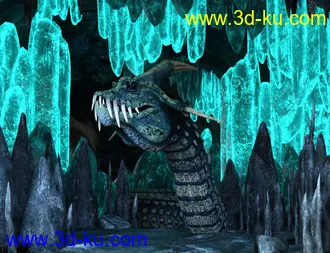 3D打印模型v176 Iray Crystal Cave的图片