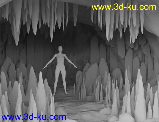 v176 Iray Crystal Cave模型的图片10