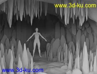 3D打印模型v176 Iray Crystal Cave的图片