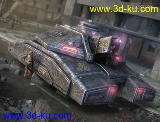 3D打印模型Valiant Tank的图片