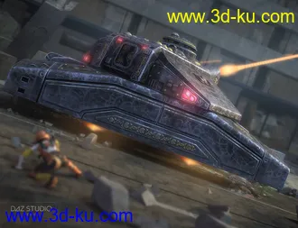 3D打印模型Valiant Tank的图片