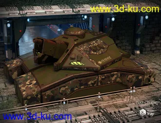 3D打印模型Valiant Tank - Wrath的图片