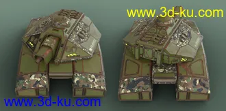 3D打印模型Valiant Tank - Wrath的图片
