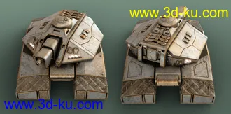 3D打印模型Valiant Tank - Wrath的图片