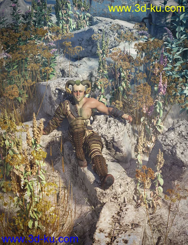 Wildflowers - Tall Weeds and Seed heads模型的图片2