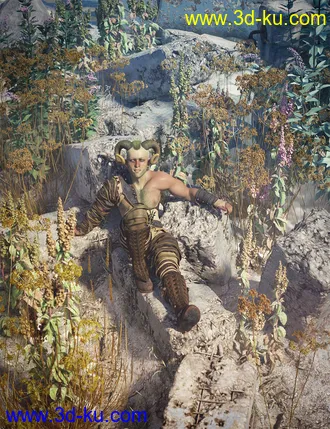 3D打印模型Wildflowers - Tall Weeds and Seed heads的图片