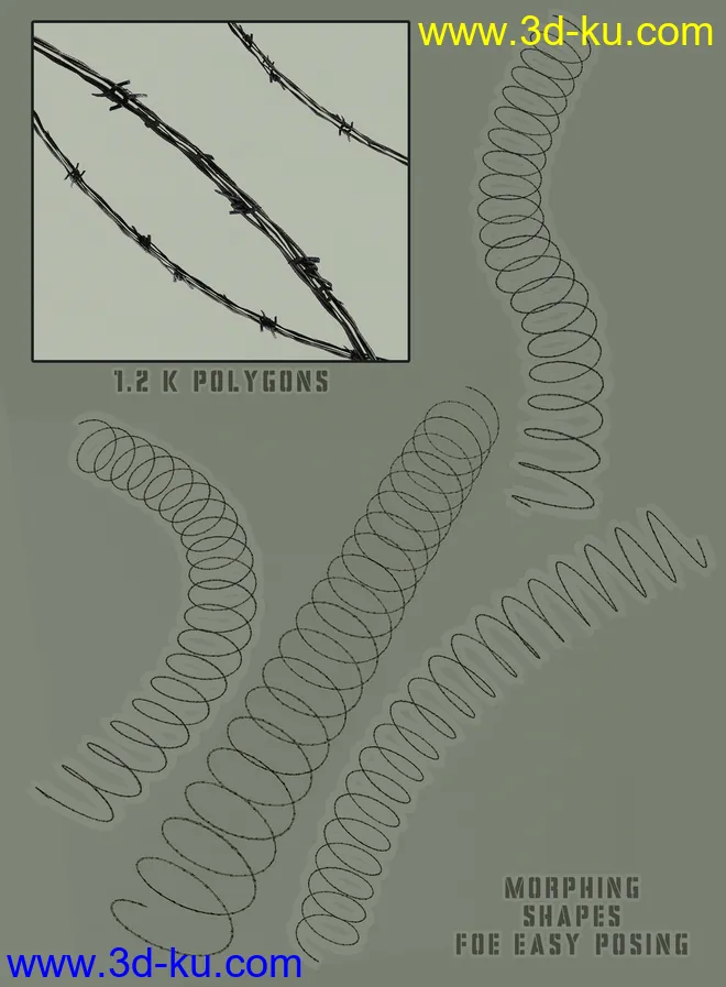 WW1 Trench, No Man's Land模型的图片7