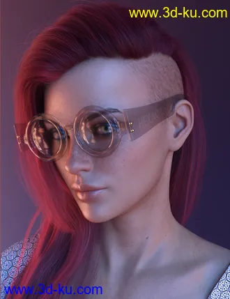 3D打印模型X-Fashion Hexagon Skin Bodysuit for Genesis 8 Female(s)的图片