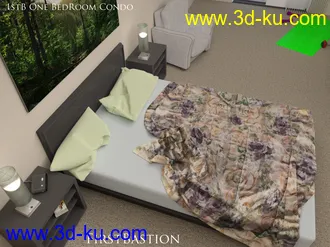 1stB One Bedroom Downtown Condo Apartment模型的图片10