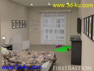 3D打印模型1stB One Bedroom Downtown Condo Apartment的图片