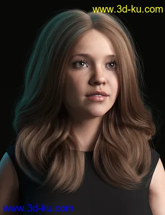 2021-01 Hair for Genesis 8 Females模型的图片10