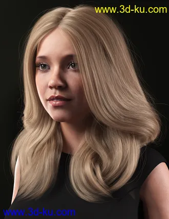 2021-01 Hair for Genesis 8 Females模型的图片12