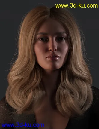 2021-01 Hair for Genesis 8 Females模型的图片15