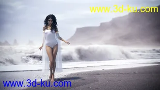 3D打印模型3D Photo Scenes - Waves的图片