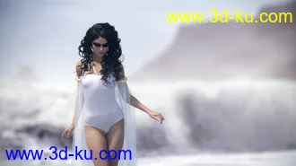 3D打印模型3D Photo Scenes - Waves的图片