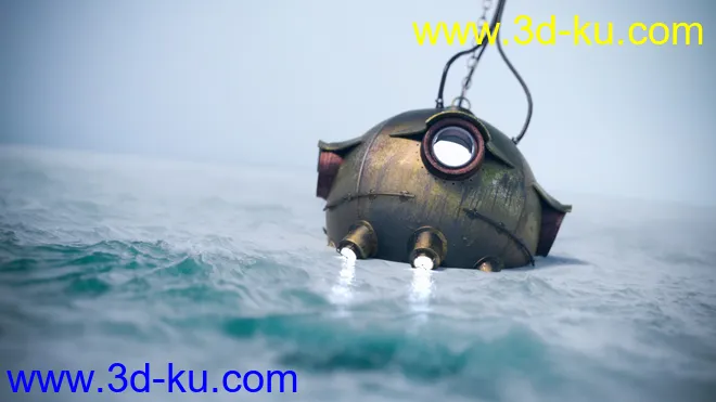 3D Photo Scenes - Waves模型的图片6