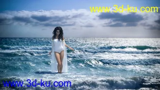 3D打印模型3D Photo Scenes - Waves的图片