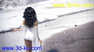 3D打印模型3D Photo Scenes - Waves的图片