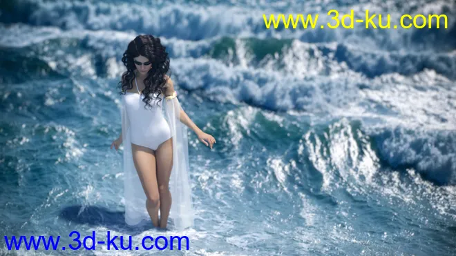 3D Photo Scenes - Waves模型的图片10