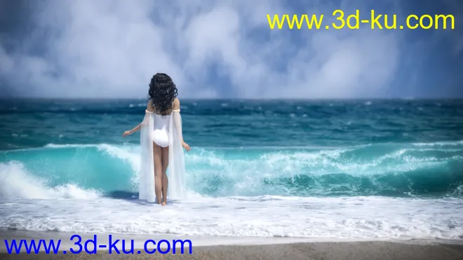 3D Photo Scenes - Waves模型的图片11