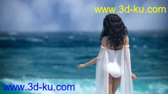 3D打印模型3D Photo Scenes - Waves的图片