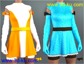 3D打印模型7th Ave - dForce Hanoi Fashion for Genesis 8 Female(s)的图片