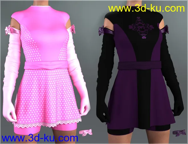 7th Ave - dForce Hanoi Fashion for Genesis 8 Female(s)模型的图片6