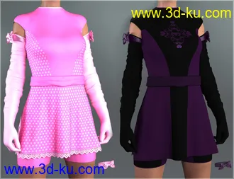 3D打印模型7th Ave - dForce Hanoi Fashion for Genesis 8 Female(s)的图片