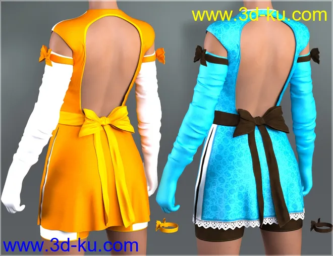 7th Ave - dForce Hanoi Fashion for Genesis 8 Female(s)模型的图片7