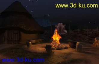 3D打印模型A Celtic Crannog on Lough Ea的图片