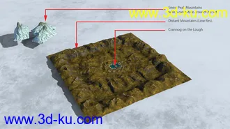 3D打印模型A Celtic Crannog on Lough Ea的图片
