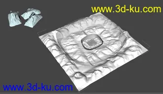 3D打印模型A Celtic Crannog on Lough Ea的图片