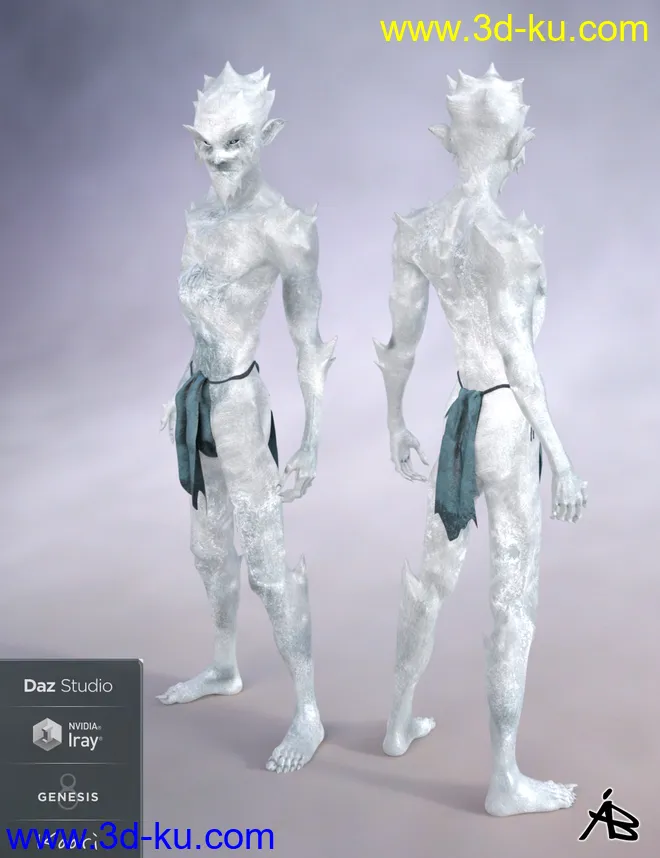 AB Koori for Genesis 8 Male模型的图片4