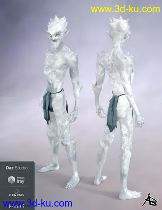 3D打印模型AB Koori for Genesis 8 Male的图片