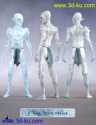 3D打印模型AB Koori for Genesis 8 Male的图片