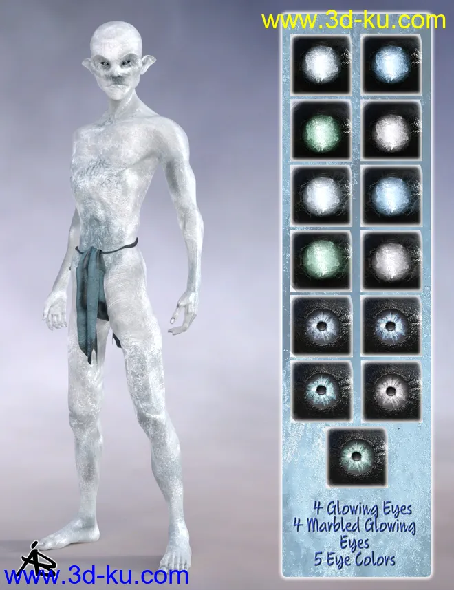 AB Koori for Genesis 8 Male模型的图片10