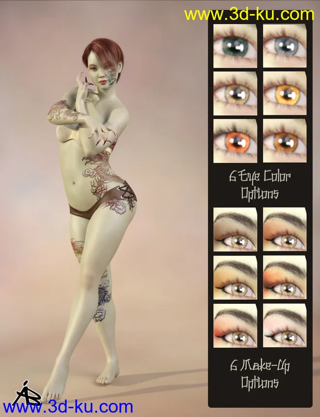 AB Nu Long for Genesis 8 Female模型的图片6