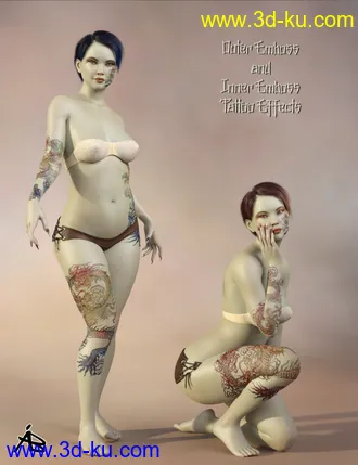 3D打印模型AB Nu Long for Genesis 8 Female的图片