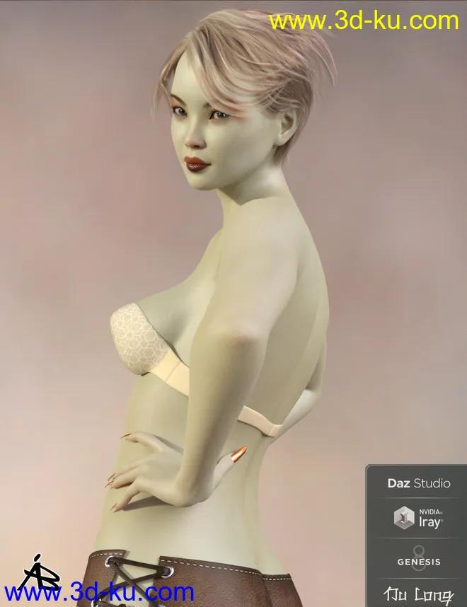 AB Nu Long for Genesis 8 Female模型的图片10