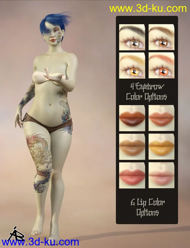 AB Nu Long for Genesis 8 Female模型的图片11