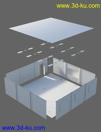 3D打印模型Abandoned Classroom的图片