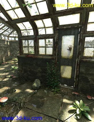 3D打印模型Abandoned Greenhouse的图片