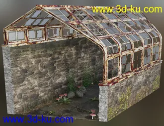 3D打印模型Abandoned Greenhouse的图片