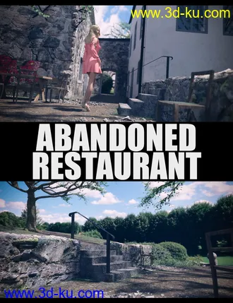 Abandoned Restaurant模型的图片1