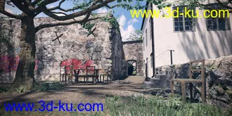 3D打印模型Abandoned Restaurant的图片