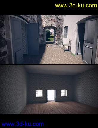 3D打印模型Abandoned Restaurant的图片