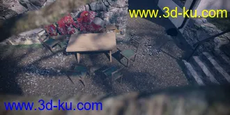 Abandoned Restaurant模型的图片16