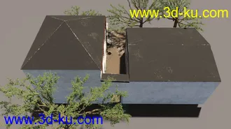 3D打印模型Abandoned Restaurant的图片